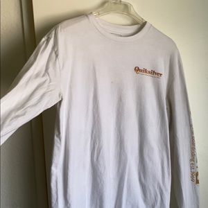 Quicksilver white long sleeve